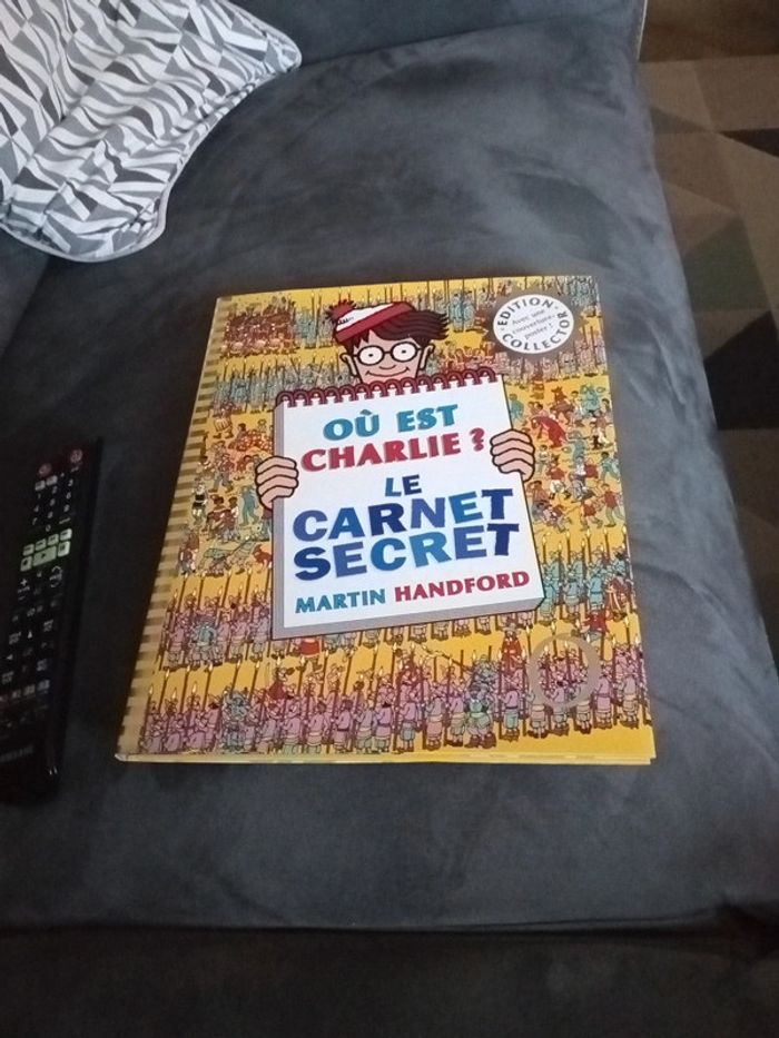 Livre "Où est Charlie? Le carnet secret
