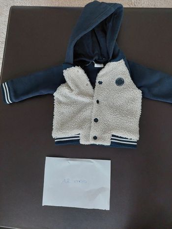 Veste teddy garçon 12mois