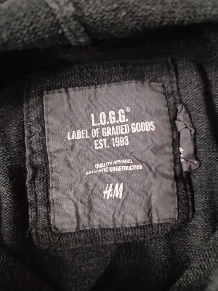 Pull à capuche homme taille 36 H&M - photo numéro 3