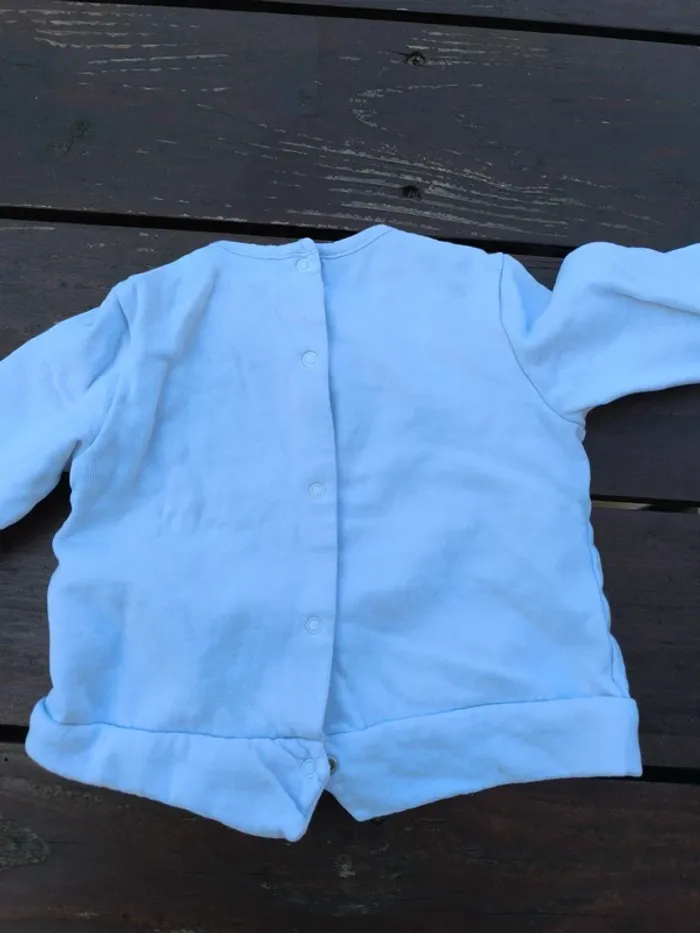 Sweat manches longues fille 6 mois - photo numéro 2