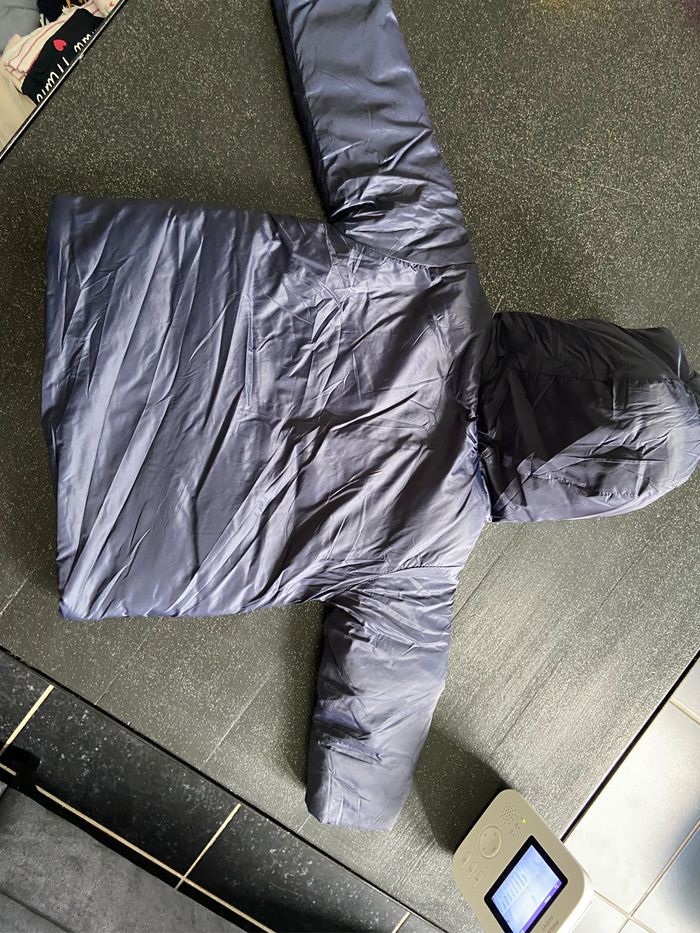 Manteau bleu marine - photo numéro 2