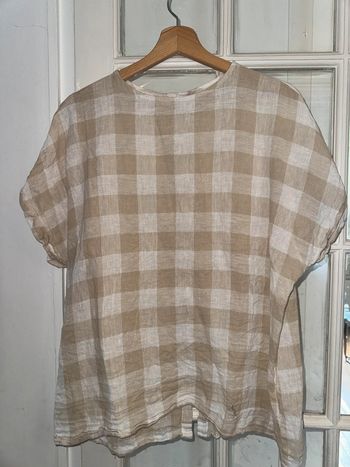 Blouse Zara avec du lin Taille S