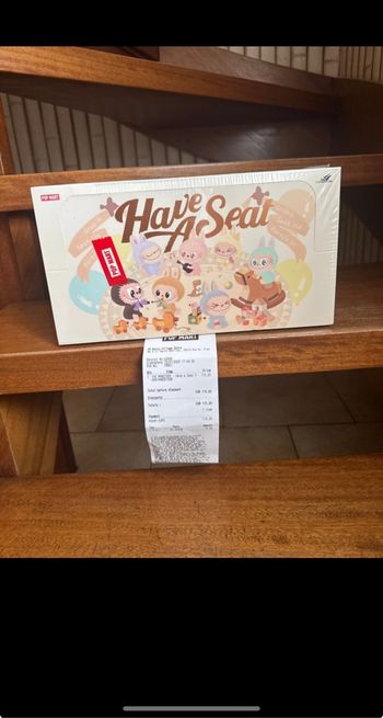 Labubu have a seat box