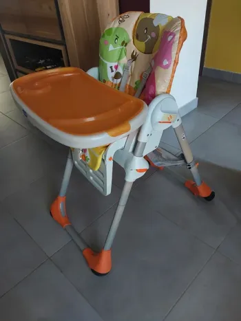 Chaise haute chicco polly 2en1