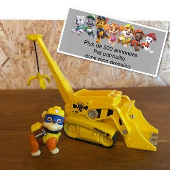 Idée cadeau 🎁 Jouet figurine Ruben avec son véhicule de la Pat Patrouille