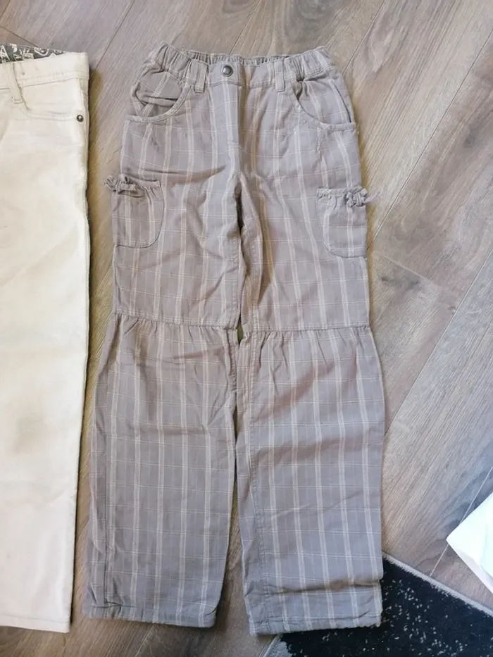 Lot 2 pantalons fille 10 ans - photo numéro 3