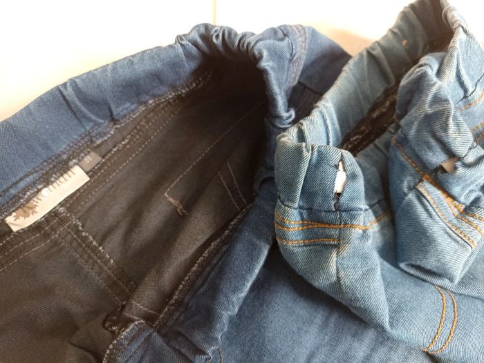 Lot de 2 "jeans" style feather soft stretch Kiabi t 38 - photo numéro 4
