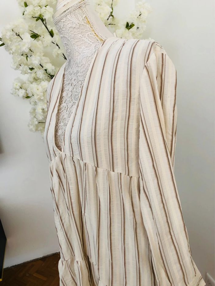 Robe longue zara neuve taille S - photo numéro 8