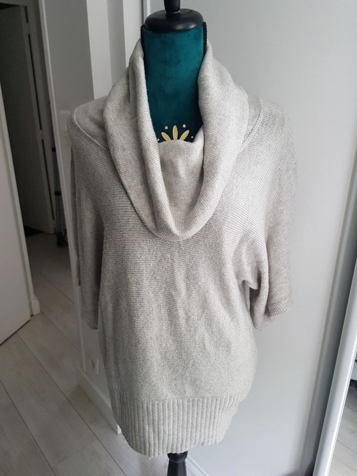 Pull gris - photo numéro 2