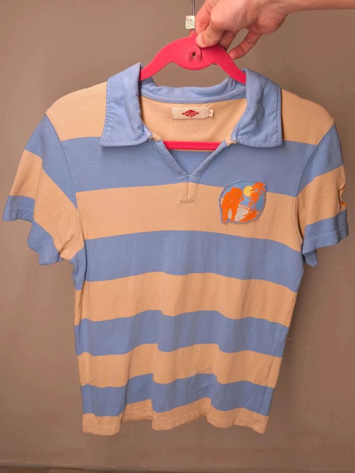 Polo Lee Cooper Enfant Taille S Rayé