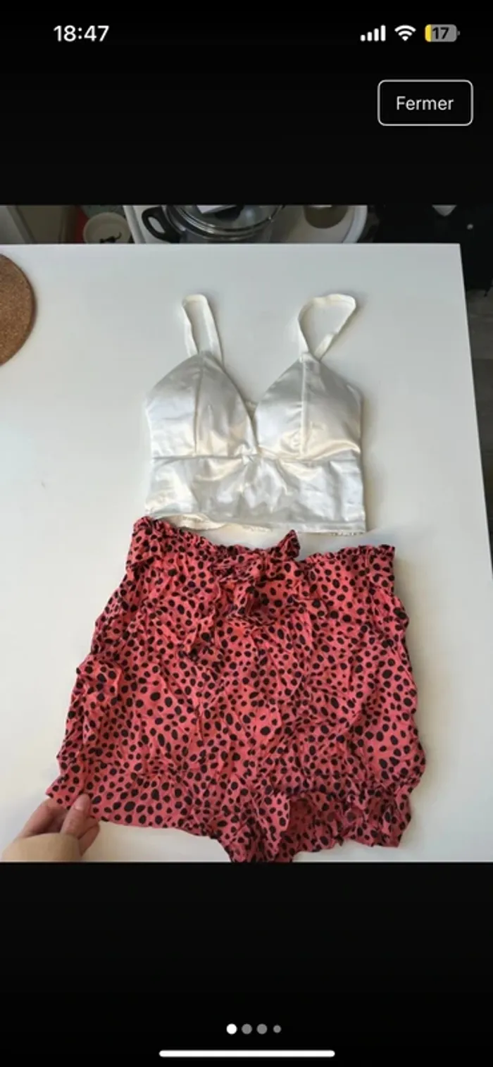 Top et short Primark
