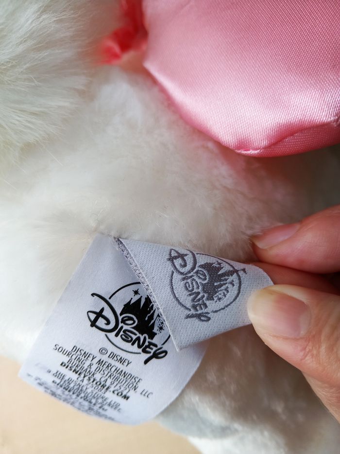 Adorable Marie Bigfeet des Aristochats - Grande peluche Disney - photo numéro 8