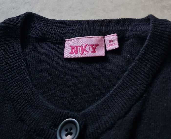 gilet long noir NKY fille 8 ans - photo numéro 8