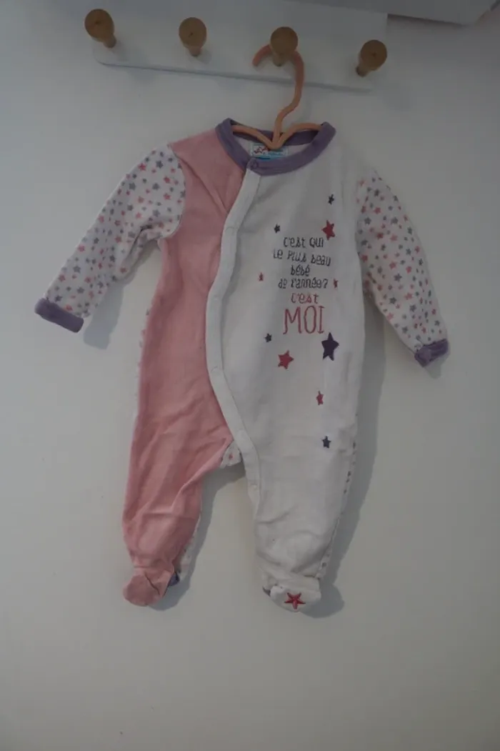 Lot pyjamas hiver fille 6 mois - photo numéro 7