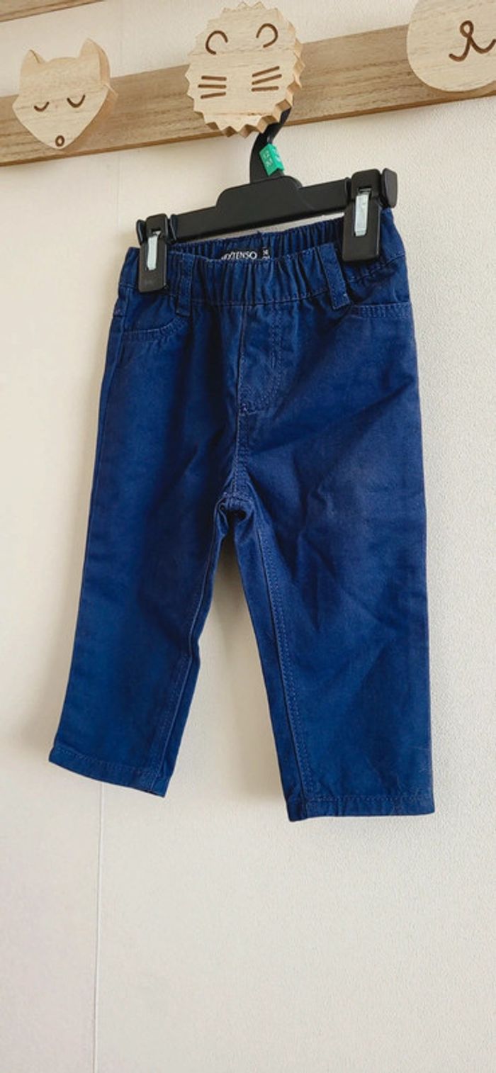 Jean in extenso 9 mois bleu marine
