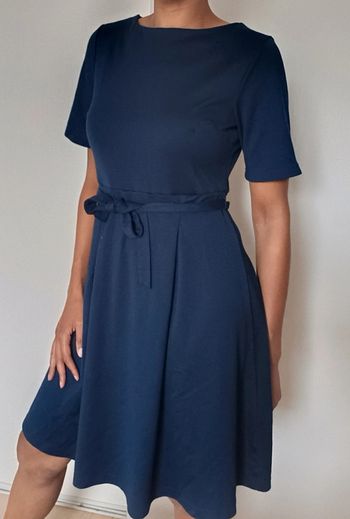Robe bleu élégante