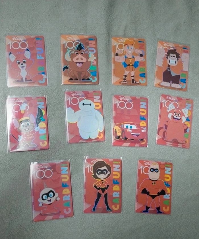 Cartes 100ans disney cardfun - photo numéro 8