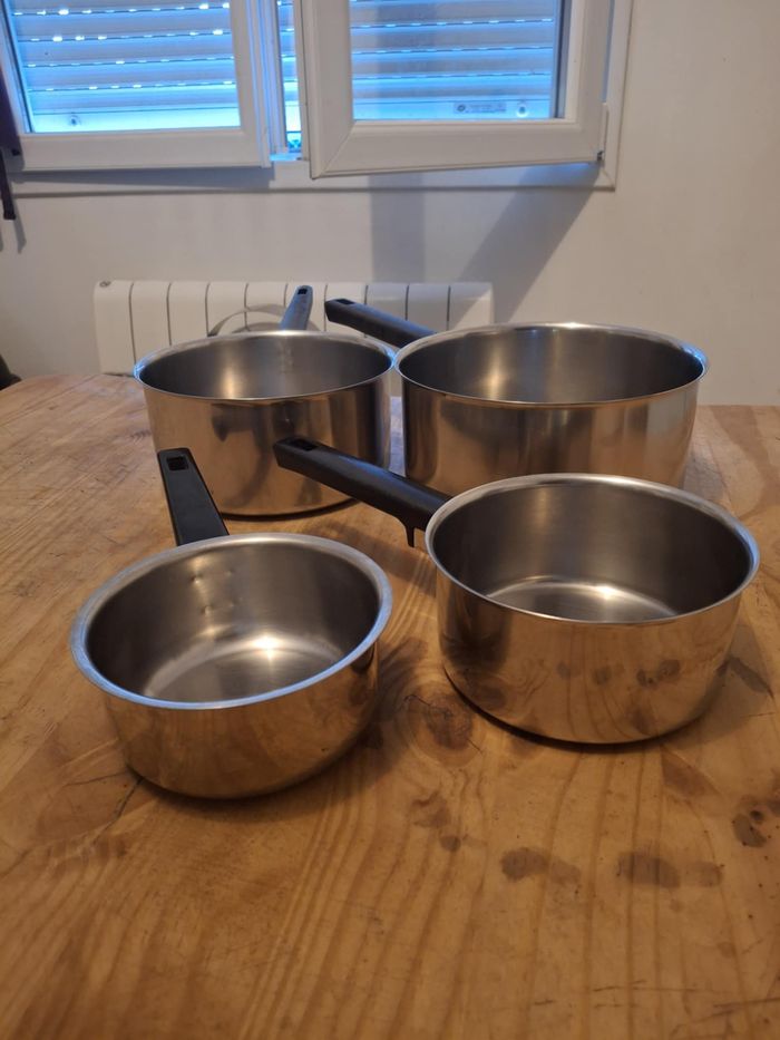 4 casseroles en inox en très bon état Sitram et autre - photo numéro 3