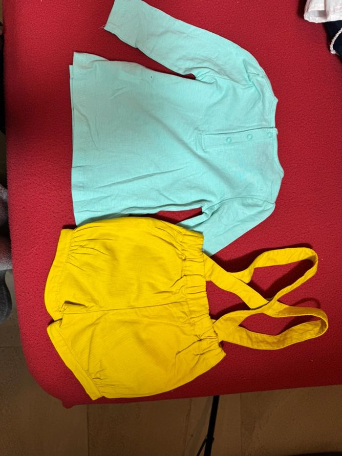 Lot 9 vêtements avec du neuf 6/9 mois - photo numéro 6