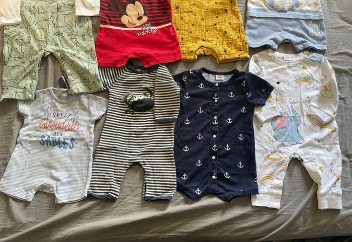 Lot barboteuses 3 mois - photo numéro 3