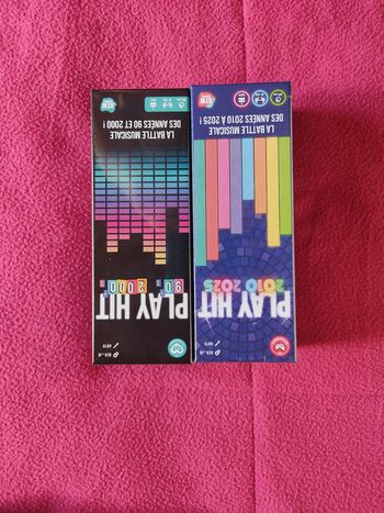 Jeux Play Hit 90's 2000's + Play Hit 2010 2025 neufs sous blister (d'autres jeux sur mon profil)