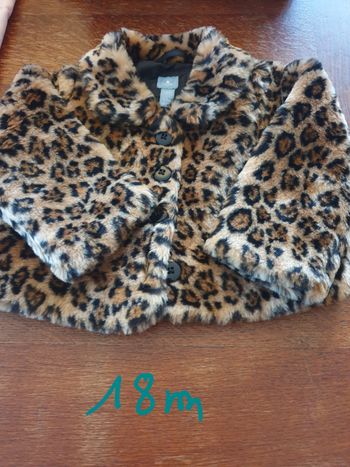 Manteau fausse fourure
