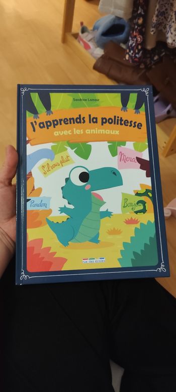 Livre j'apprends la politesse 