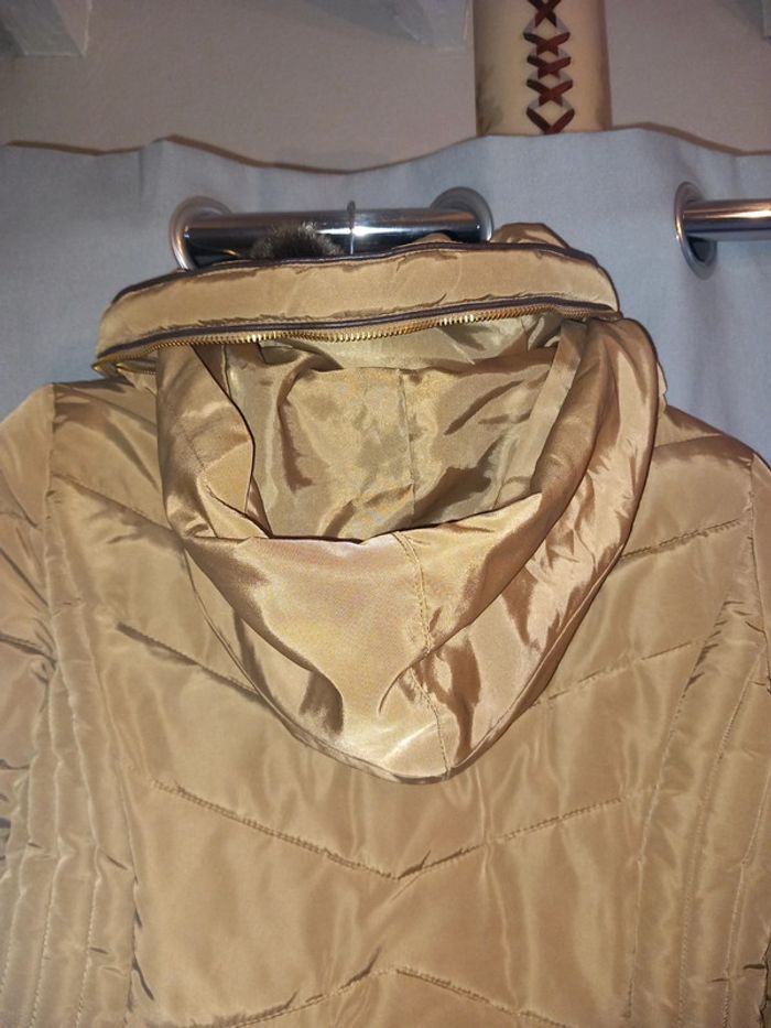 Doudoune femme marron camel zara S 36 - photo numéro 6