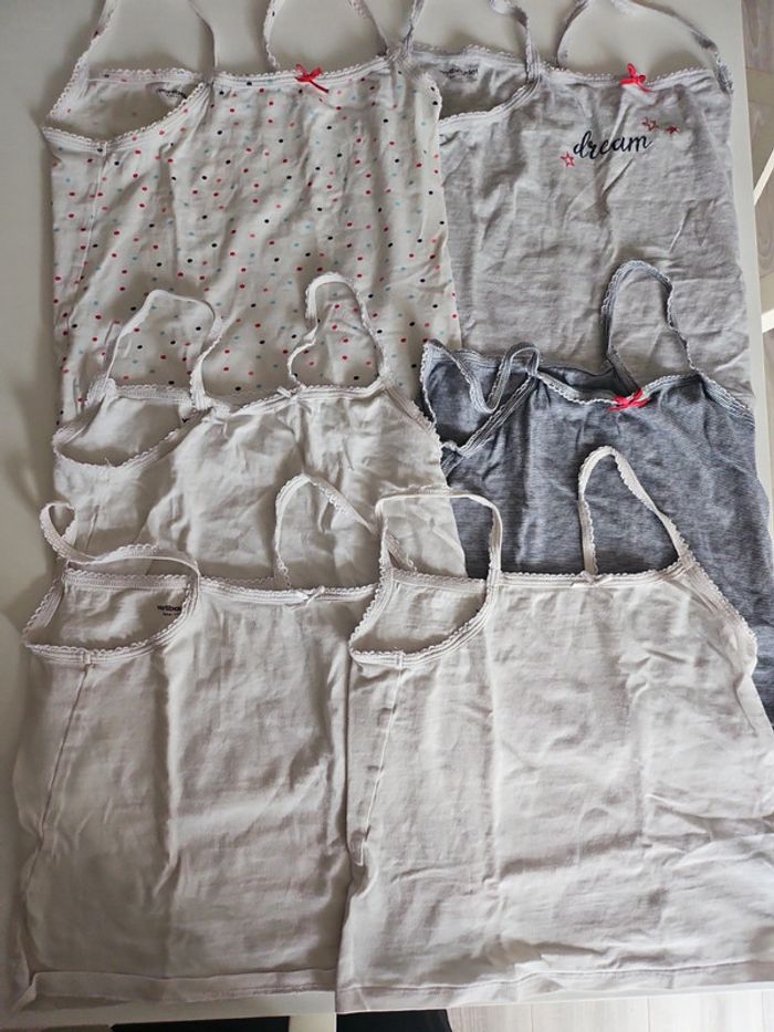 Lot de 6 maillots de corps Vertbaudet