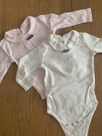 Lot de 2 bodies 6 mois