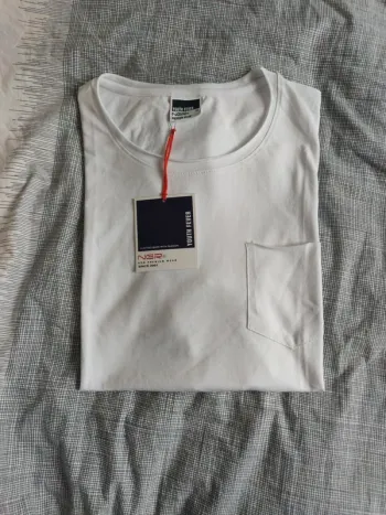 Blanc t-shirt XL