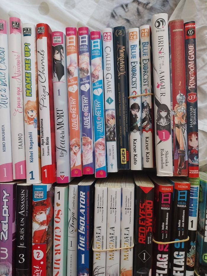 Lot de 36 mangas - Grand choix de mangas - Divers mangas - Shojo Shonen Seinen - photo numéro 3