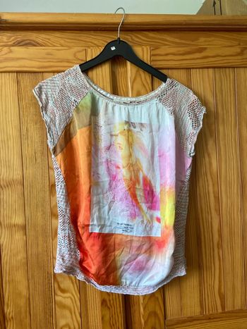 T shirt manche courte femme M salsa