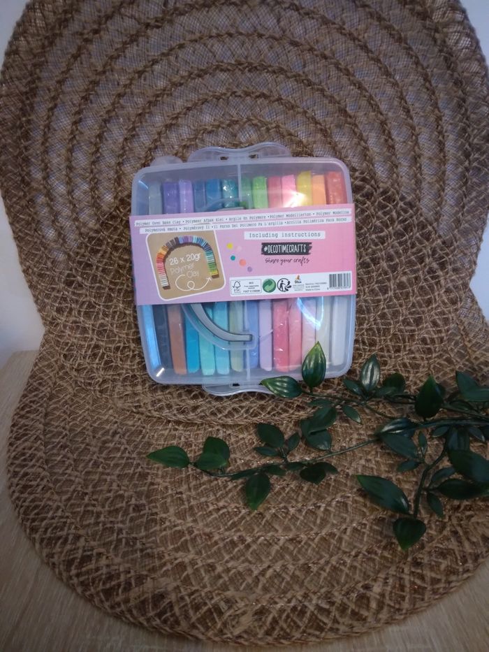 Lot de 26 pâte polymere