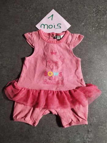 Barboteuse été Marie 1 mois