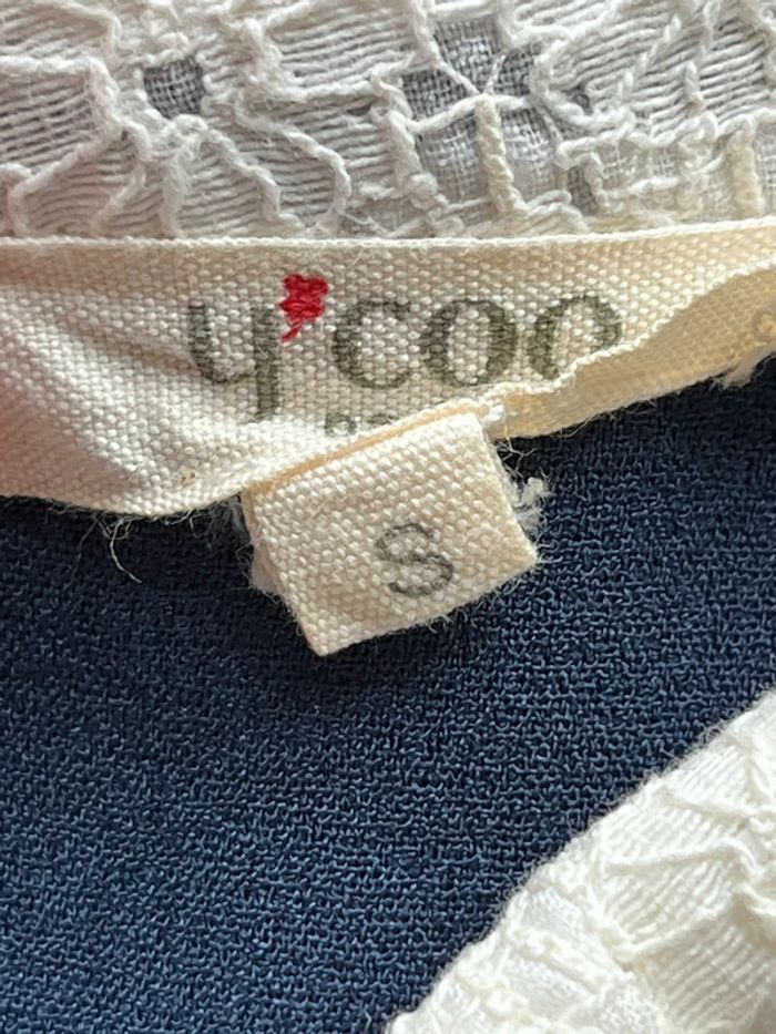 Robe marine col Claudine ycoo S - photo numéro 6