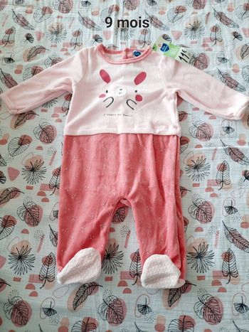 Pyjama mots d'enfants