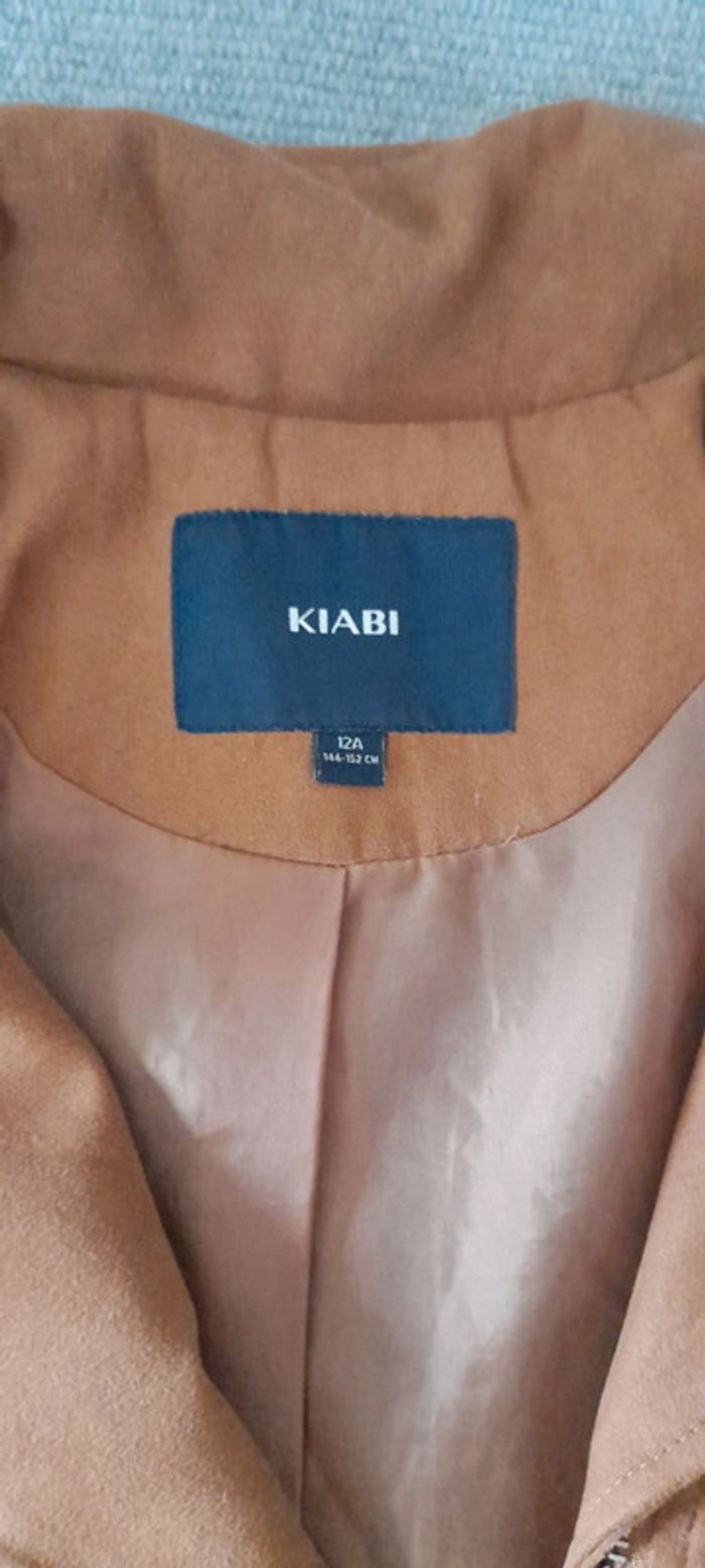 Veste blazer en suédine - photo numéro 2