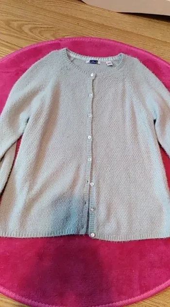 Gilet bleu Okaidi 10 ans