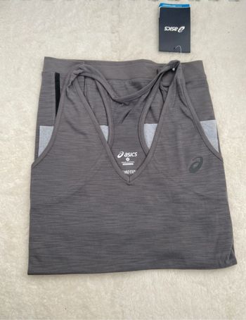 Débardeur asics gris taille M