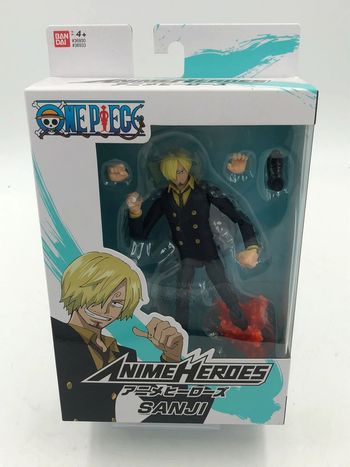 Figurine One Piece Sanji Anime Heroes Bandai neuf