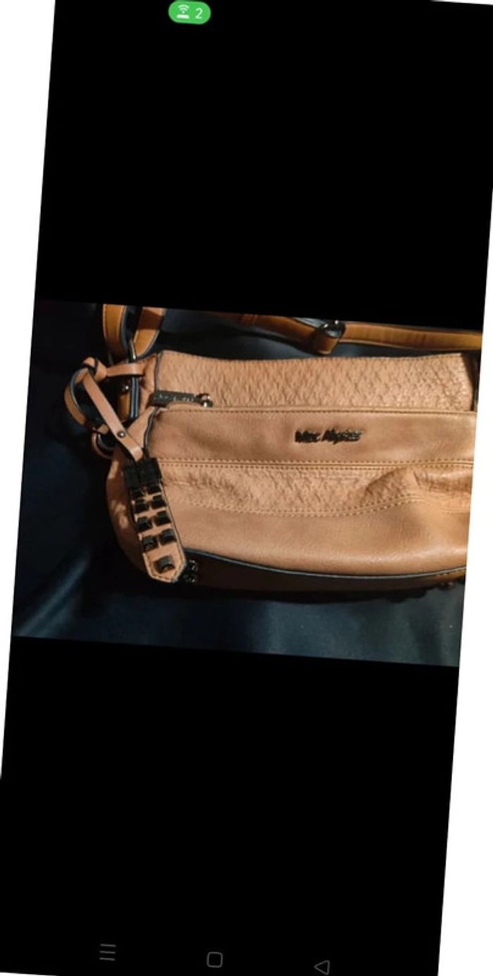 Jolie sac bandoulière beige - photo numéro 5