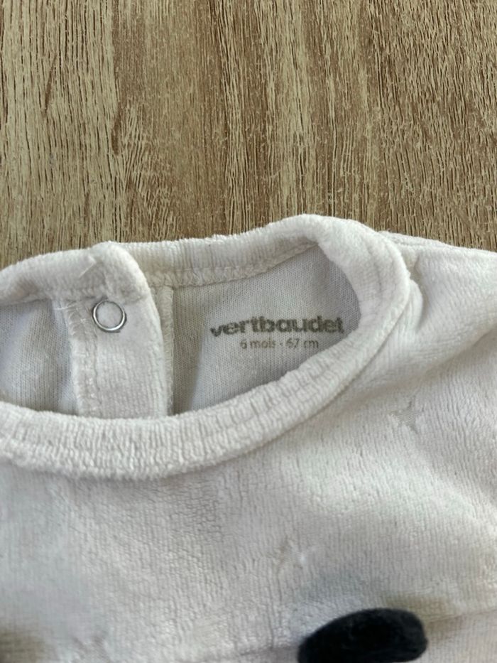 Pyjama panda hiver bébé fille - photo numéro 2