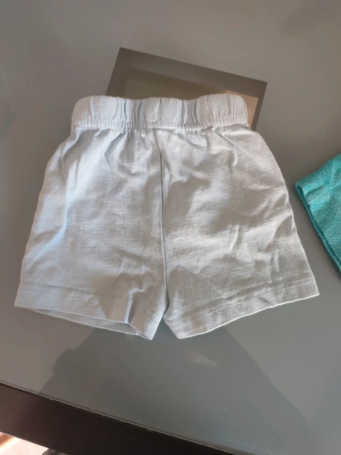 Short 9 mois bleu clair - photo numéro 3