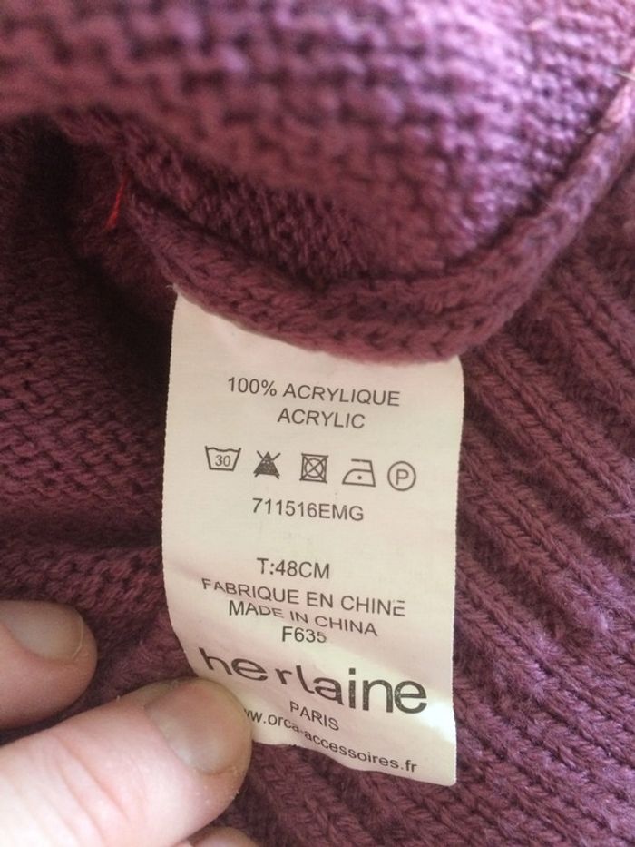 Bonnet enfant 48 cm - photo numéro 2