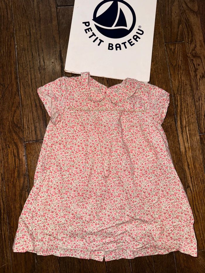 Robe petit bateau à col 6 mois