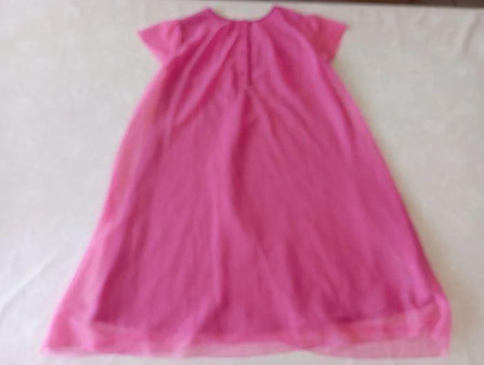 Robe de fête débardeur rose 10 ans tissaia neuve 8€ - photo numéro 3
