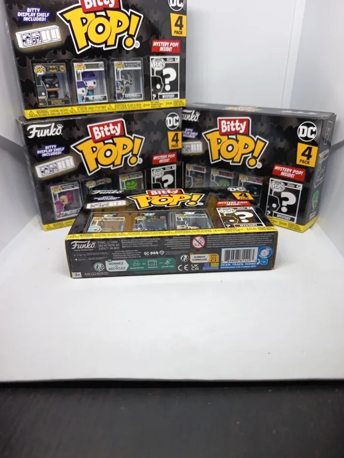 Lot de 4 Boite - Collection Complète Funko Bitty Pop - DC Comics - photo numéro 4