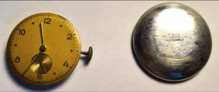 Montre mécanique ancienne homme 1950 - photo numéro 4