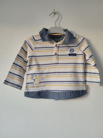 Polo rayé Sergent Major 2 ans TBE